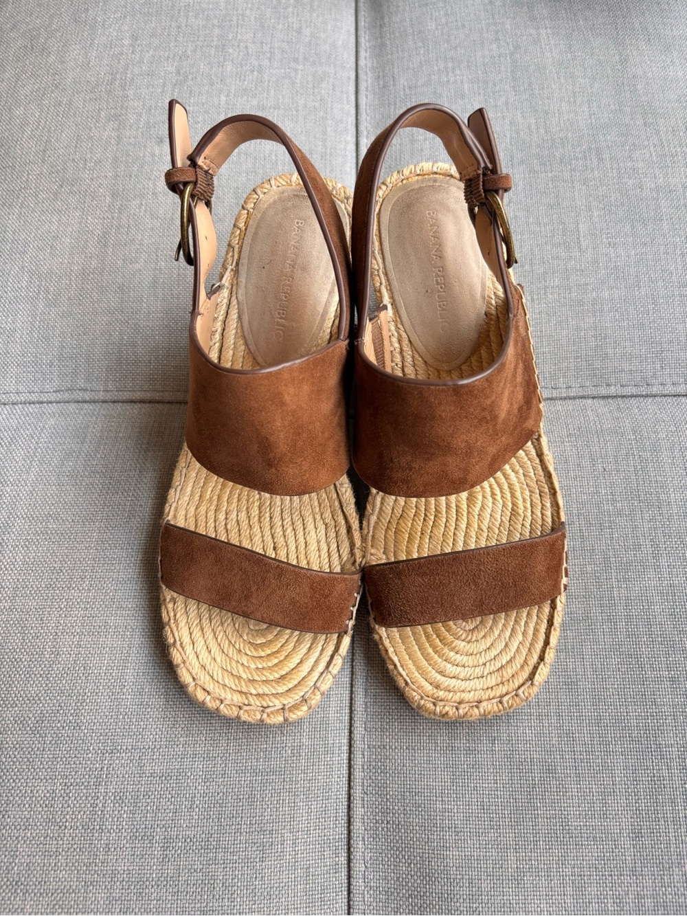 Banana Republic ESPADRILLE WEDGE SANDAL - Picture 4 of 11